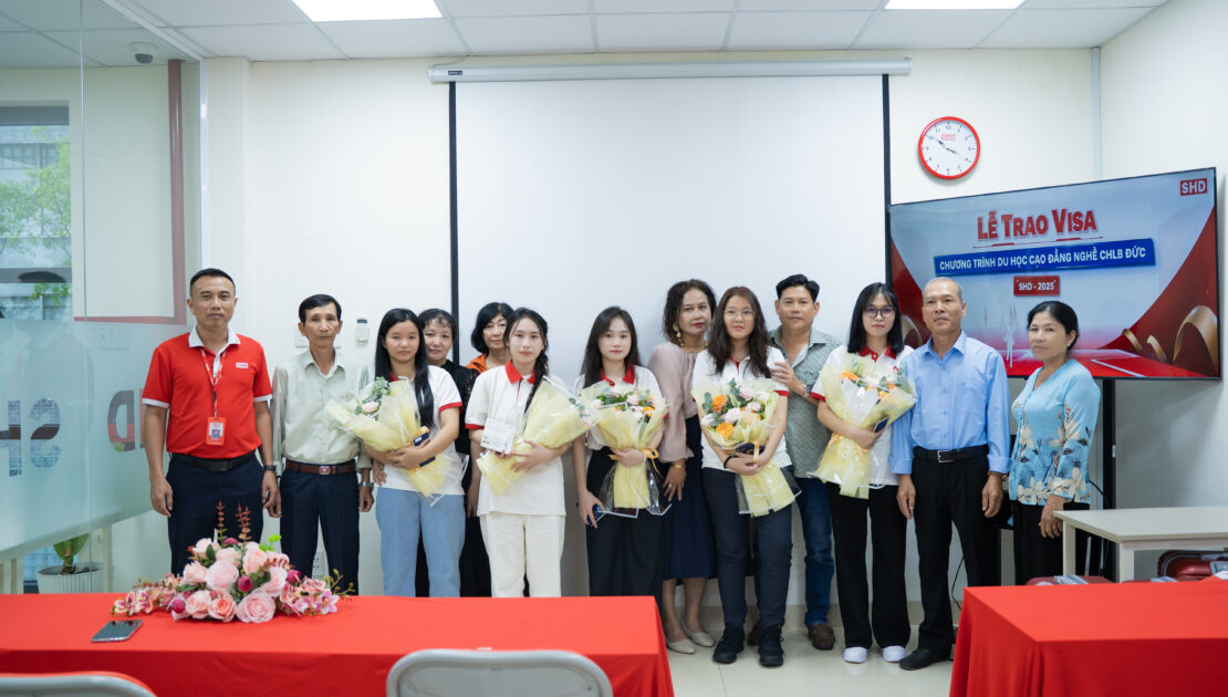 học viên SHD du học nghề Đức điều dưỡng